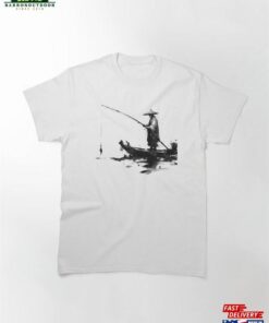 Fisherman In The Mist 05 Classic T-Shirt Unisex