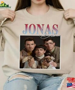 Five Albums 2023 Jonas Brothers T-Shirt Brother One Night Tour Shirt Sweatshirt Unisex Five Albums 2023 Jonas Brothers T-Shirt Brother One Night Tour Shirt Sweatshirt Unisex