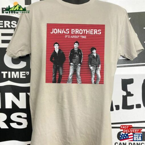 Five Albums 2023 Tour Jonas Brothers T-Shirt Brother One Night Shirt Unisex