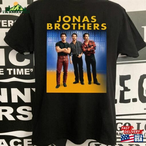 Five Albums One Night Shirt Jonas Brothers 2023 Tour Limited Buy Now Hoodie Classic