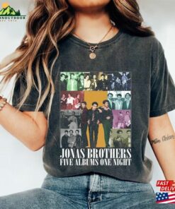 Five Albums One Night Tour Shirt Jonas Brothers Concert Joe Homage Classic Hoodie 1 Five Albums One Night Tour Shirt Jonas Brothers Concert Joe Homage Classic Hoodie 2