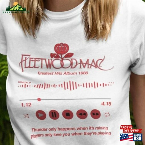 Fleetwood Mac Album Playlist Unisex Classic T Hoodie