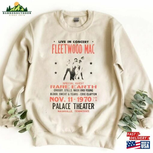 Fleetwood Mac Band Shirt Tribute To Iconic Stevie Nicks Classic T-Shirt