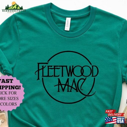 Fleetwood Mac Shirt Rock Band Tee Stevie Nicks T-Shirt Classic