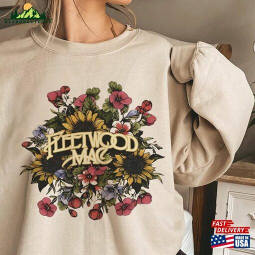 Fleetwood Mac Sweatshirt Vintage Tee Stevie Nicks Shirt Unisex Classic