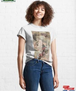 Floral Collage Classic T Shirt Unisex 1