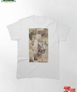 Floral Collage Classic T Shirt Unisex 2
