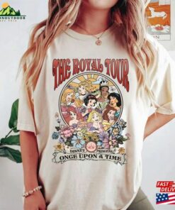 Floral Princess The Royal Tour Comfort Colors Shirt Retro Classic Sweatshirt Floral Princess The Royal Tour Comfort Colors Shirt Retro Classic Sweatshirt