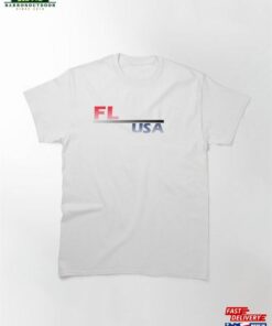 Florida Usa Icon Textile Design Classic T-Shirt Hoodie Sweatshirt