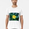 Flower Of A Yellow Alder Plant Turnera Ulmifolia Premium T-Shirt Classic Unisex