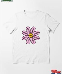 Flower Of Encouragement Pink Essential T-Shirt Unisex Classic