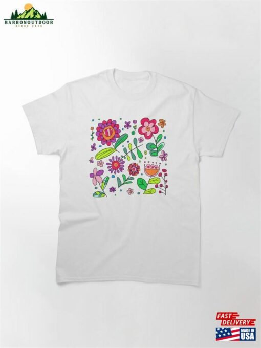 Flower Patterns Classic T-Shirt Hoodie