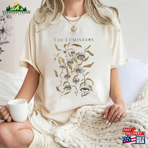 Flowers In Your Hair The Lumineers Shirt Lu Mineers Tour Merch Unisex T-Shirt Sweatshirt