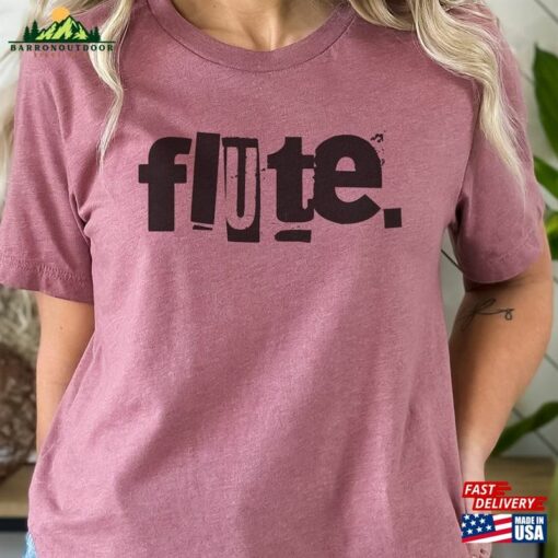 Flute T-Shirt School Band Gift For Musician Sweatshirt