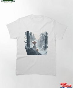 Foggy Forest Anime Chibbi Classic T-Shirt Sweatshirt