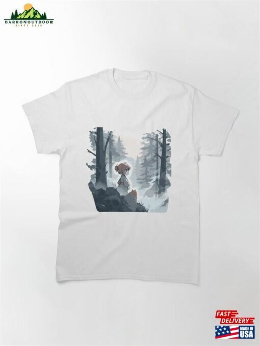 Foggy Forest Anime Chibbi Classic T-Shirt Sweatshirt