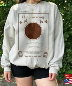 Folklore Tracklist Aesthetic Shirt Vintage Album Hoodie Unisex