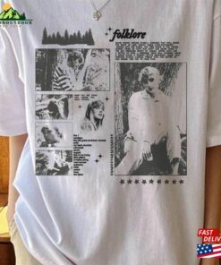 Folklore Tracklist Shirt Vintage Album Sweatshirt Classic