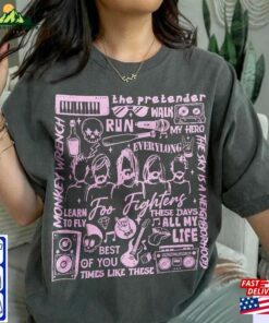 Foo Fighters 2023 Unisex Graphic Shirt Everything Or Nothing At All Gift For Fan T-Shirt