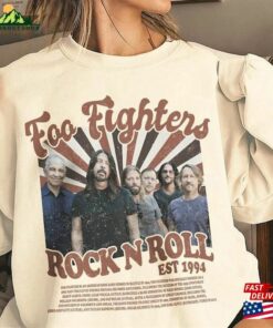 Foo Fighters Tour Shirt Grunge Gift For Fan Shirts Unisex Classic