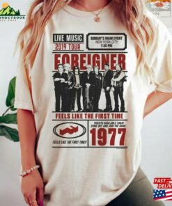 Foreigner The Histroric Farewell Tour 2023 Shirt For Fan Concert Classic Unisex