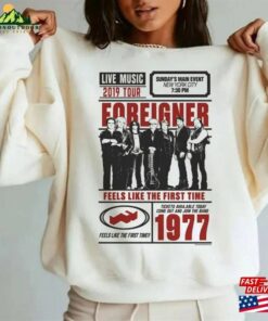 Foreigner The Histroric Farewell Tour 2023 Shirt For Fan Concert Classic Unisex
