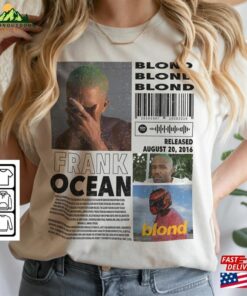 Frank Ocean Rap Music Merch Shirt Blond Album 90S Tee Classic Unisex