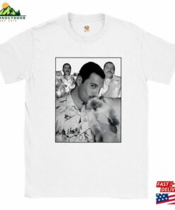Freddie Mercury Cat T-Shirt Unisex