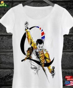 Freddie Mercury Woman Shirt Men Racerback Tank Sweatshirt Hoodie