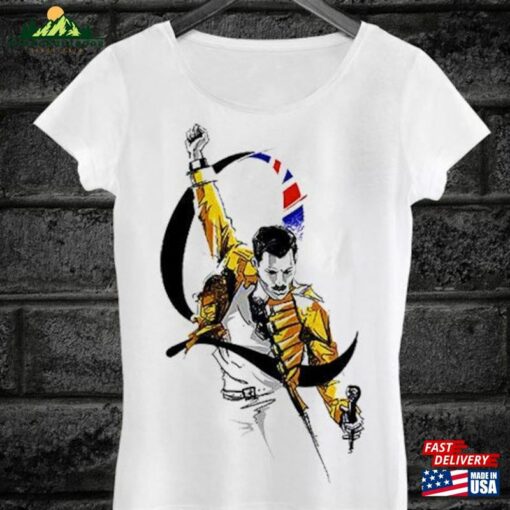 Freddie Mercury Woman Shirt Men Racerback Tank Sweatshirt Hoodie