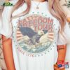 Freedom Tour Comfort Colors Vintage Vibe Patriotic Graphic Tee Unisex Classic
