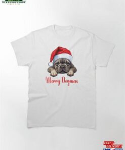 French Bulldog Dog Merry Dogmas Classic T-Shirt Unisex Sweatshirt