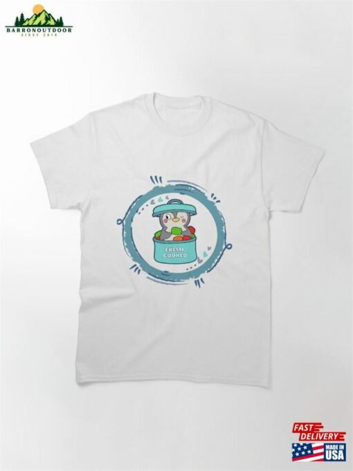 Fresh Cooked Blue Penguin Classic T-Shirt Sweatshirt Unisex