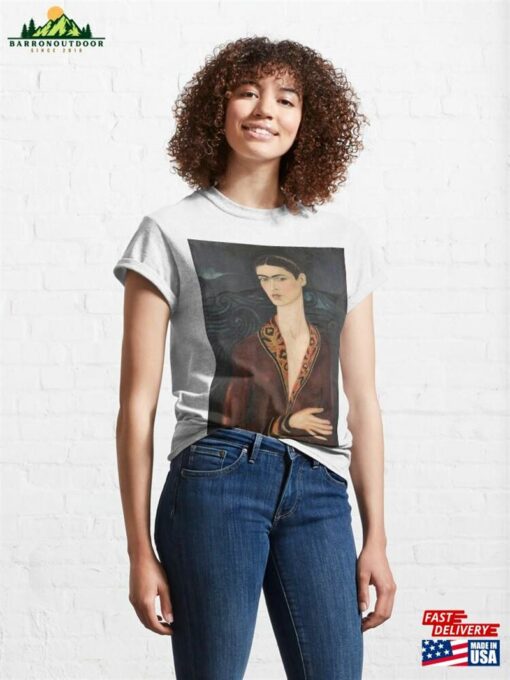 Frida Kahlo Famous Paintings Artwork Hoodie T-Shirt