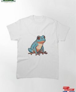 Frog Cartoon Vector Illustration For Your Design Classic T-Shirt Sweatshirt