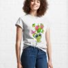 Frog With A Flowers And Butterflies Classic T-Shirt Unisex Hoodie