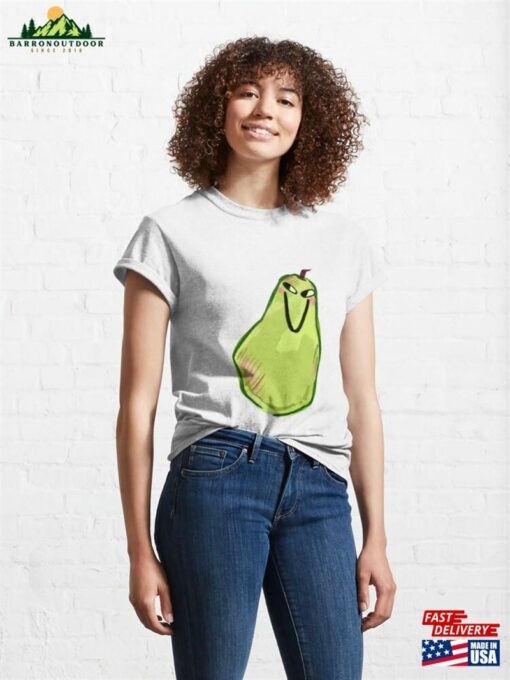 Froot Faces Pear Classic T-Shirt Unisex