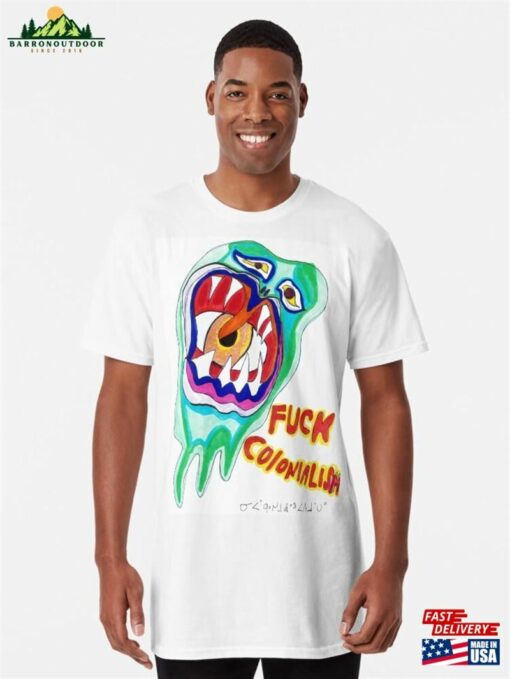 Fuck Colonialism Ghoul Long T-Shirt Classic Unisex