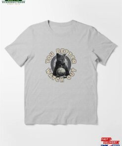 Funny Cat Watch Out Essential T-Shirt Classic Sweatshirt