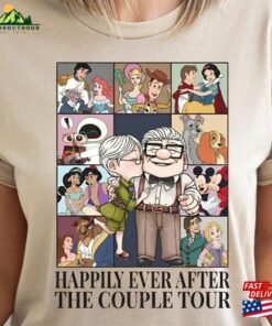Funny Happily Ever After The Couple Shirt Disney Honeymoon T-Shirt Couples Matching Tee Hoodie Classic