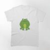 Funny Happy Green Cartoon Cute Thick Frog Classic T-Shirt Sweatshirt