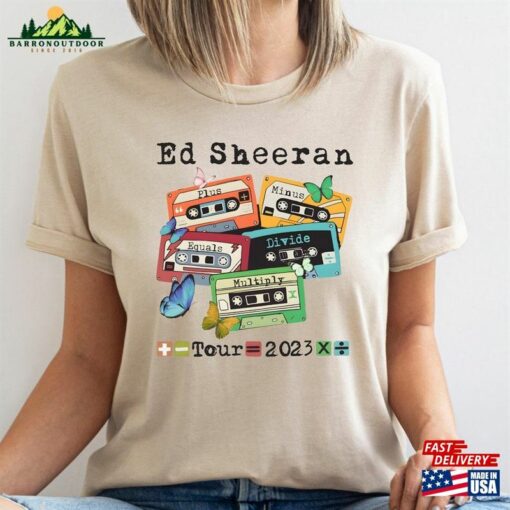 Funny Sheeran Shirt The Mathematics Tour Country Music Fan T-Shirt Unisex