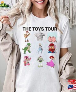 Funny Toys Tour Shirt Animated Story Characters T-Shirt Music Merch Classic Funny Toys Tour Shirt Animated Story Characters T-Shirt Music Merch Classic