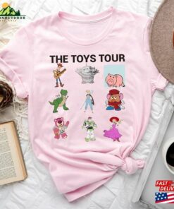 Funny Toys Tour Shirt Animated Story Characters T-Shirt Music Merch Classic