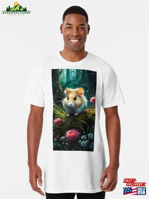 Furry Hamster Forest Dweller Long T-Shirt Classic Hoodie