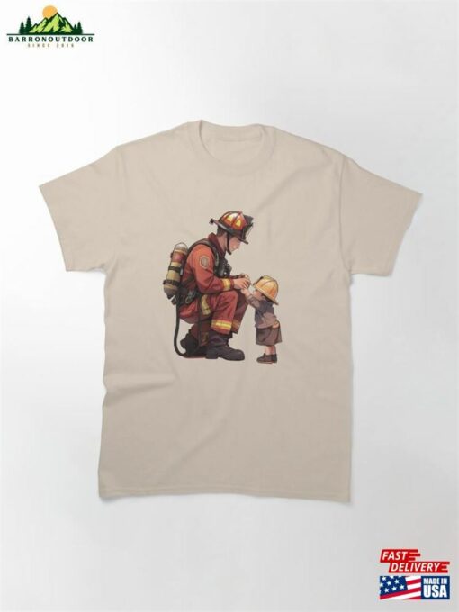 Future Hero Firefighter’s Legacy Artwork Classic T-Shirt Unisex