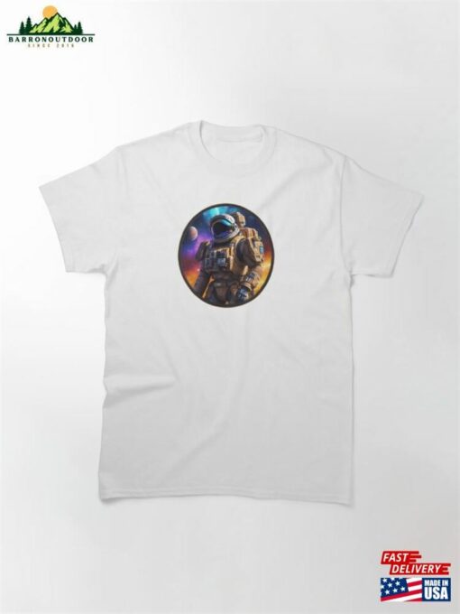 Galactic Explorer Sticker Classic T-Shirt Hoodie