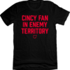 Cincy Fan in Enemy Territory Black with Red Ink
