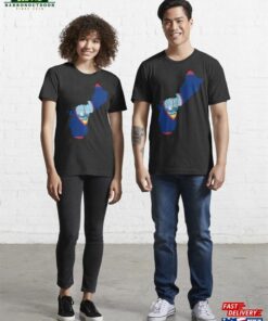 Flag Map Of Guam Essential T-Shirt Classic Sweatshirt