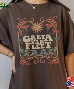 Fleet Merch Shirt Vintage Greta T-Shirt Retro Dream In Gold Tour 2023 Tee Classic